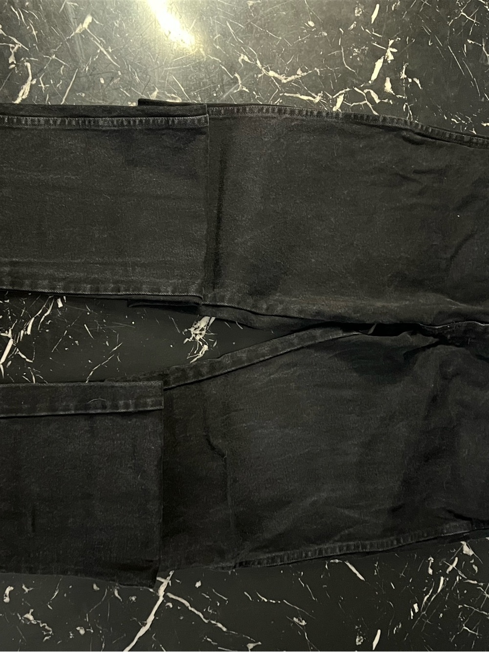 Men's Black Straight Fit Jeans